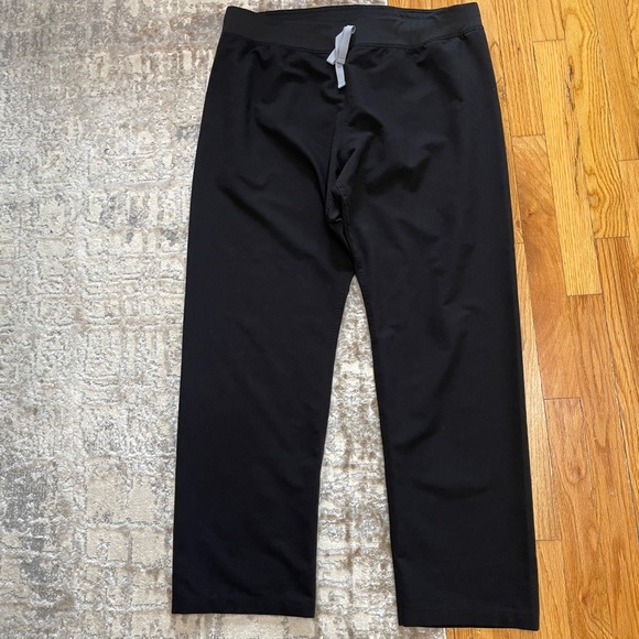 Figs Pants - Figs black scrub pants straight leg Sz XL woman’s (z2343)